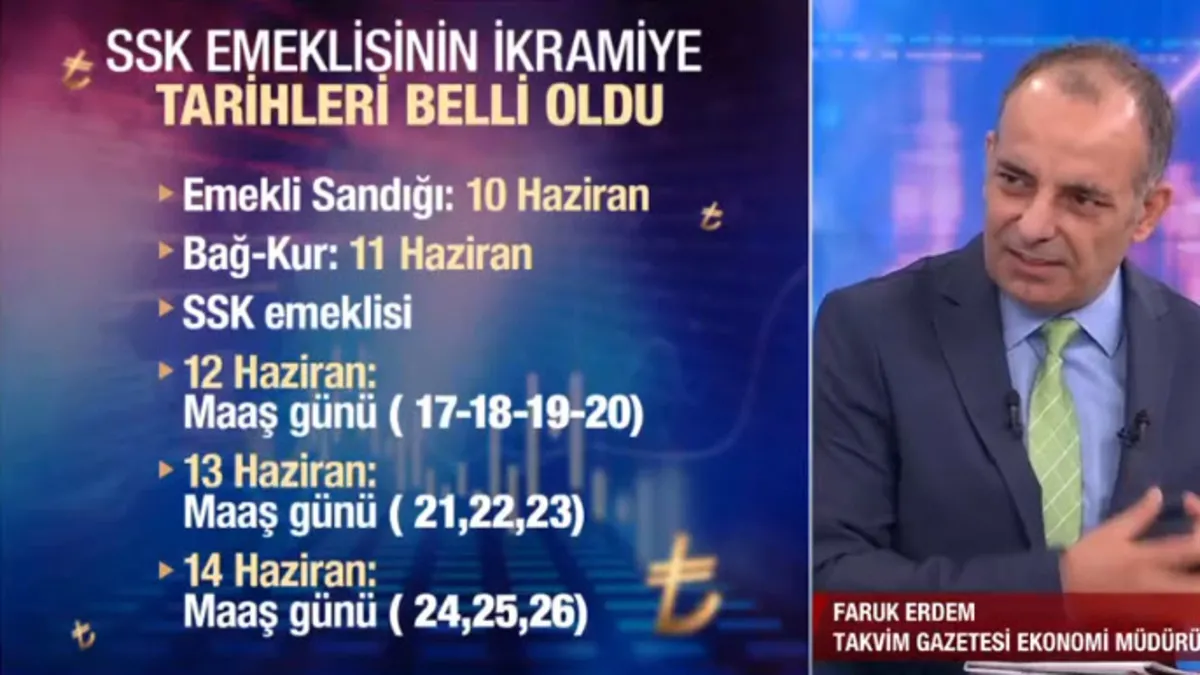 Bayram ikramiyeleri ödeniyor! İşte SSK emeklisinin ödeme tarihleri