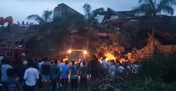 Son dakika: Hindistan’da bina çöktü! Çok sayıda kişi mahsur kaldı