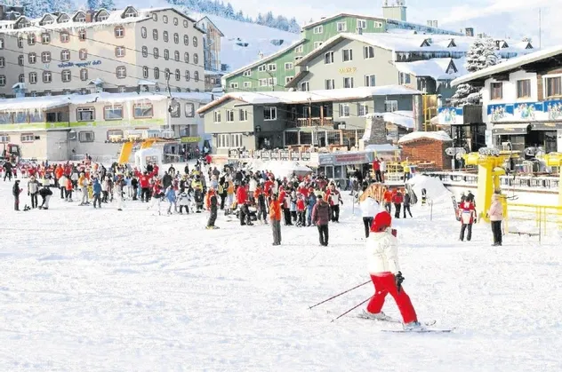 Kayak merkezlerindeki rezervasyonlar yüzde 85'e ulaştı