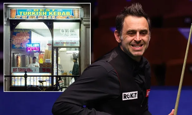 Dünyanın en iyi bilardo oyuncularından Ronnie O’Sullivan kebaba daldı-3