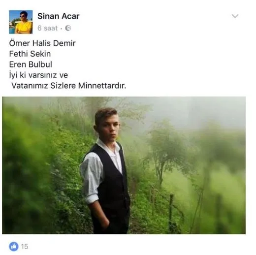 Şehit olmadan 6 saat önce yaptığı paylaşım yürek yaktı-2
