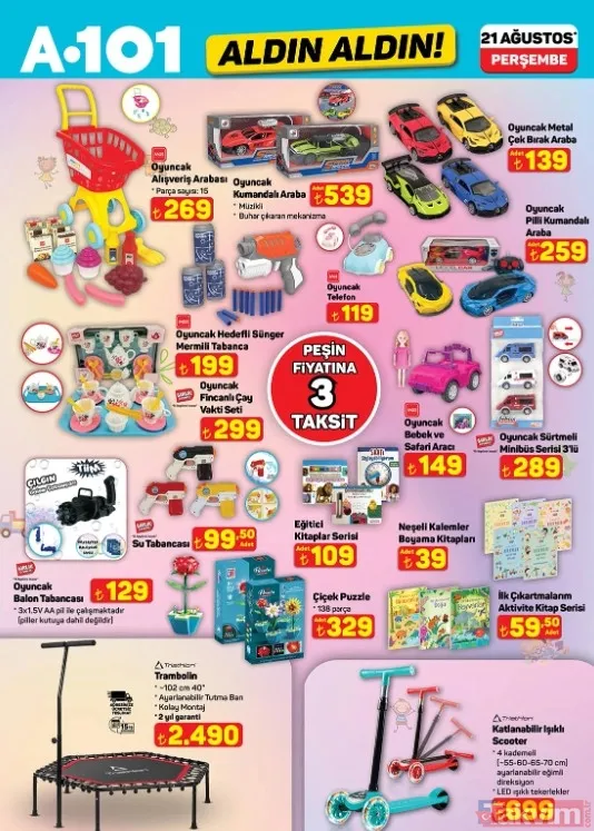 A101 21 Ağustos 2025 aktüel ürünler kataloğu: Halı ve koltuk yıkama makinesi geliyor! - 8