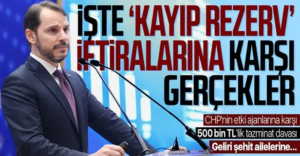 Eski Hazine ve Maliye Bakanı Berat Albayrak’tan CHP’nin kayıp para iftirasına tazminat davası! Geliri şehit ailelerine bağışlanacak