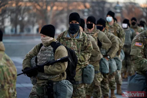 ABD'de tarihi günler! Trump'ın azil süreci görüşülürken Kongre kışlaya döndü - 42