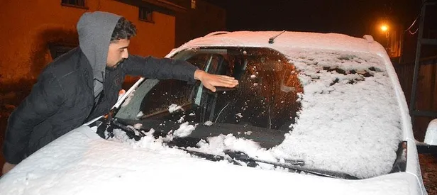 Erzurum ve Ağrı'da kar yağışı sürprizi