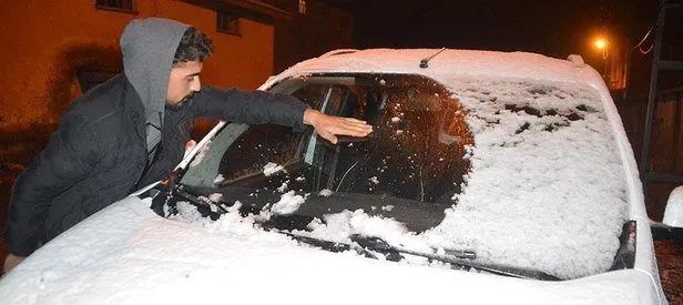 Erzurum ve Ağrı’da kar yağışı sürprizi