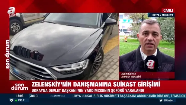 Ukrayna Devlet Başkanı Volodimir Zelenskiy’nin danışmanı Serhiy Shefir’e suikast girişimi