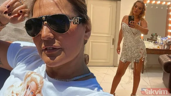 Transparan kıyafeti çok eleştirilen Demet Akalın'dan bikinili poz! Fosforlu bikinisiyle cesurca paylaşım yapan Demet Akalın... - 1