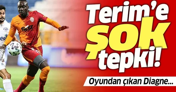Diagne'den Fatih Terim'e şok tepki