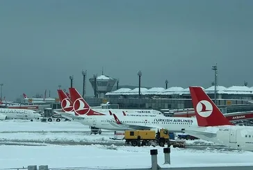 İstanbul'da uçuşlara kar engeli! THY sefer iptallerini duyurdu: İstanbul Havalimanı ve Sabiha Gökçen...