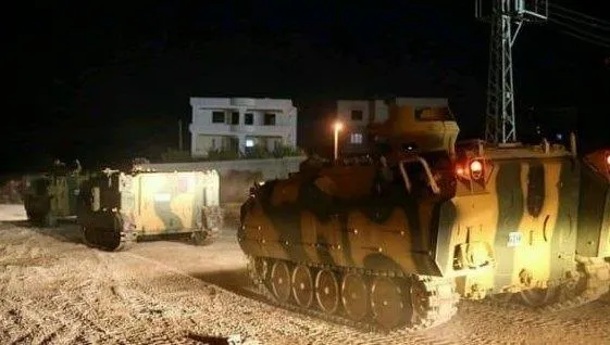 Barış Pınarı Harekatı'nda kara operasyonu başladı! İşte ilk görüntüler...-2
