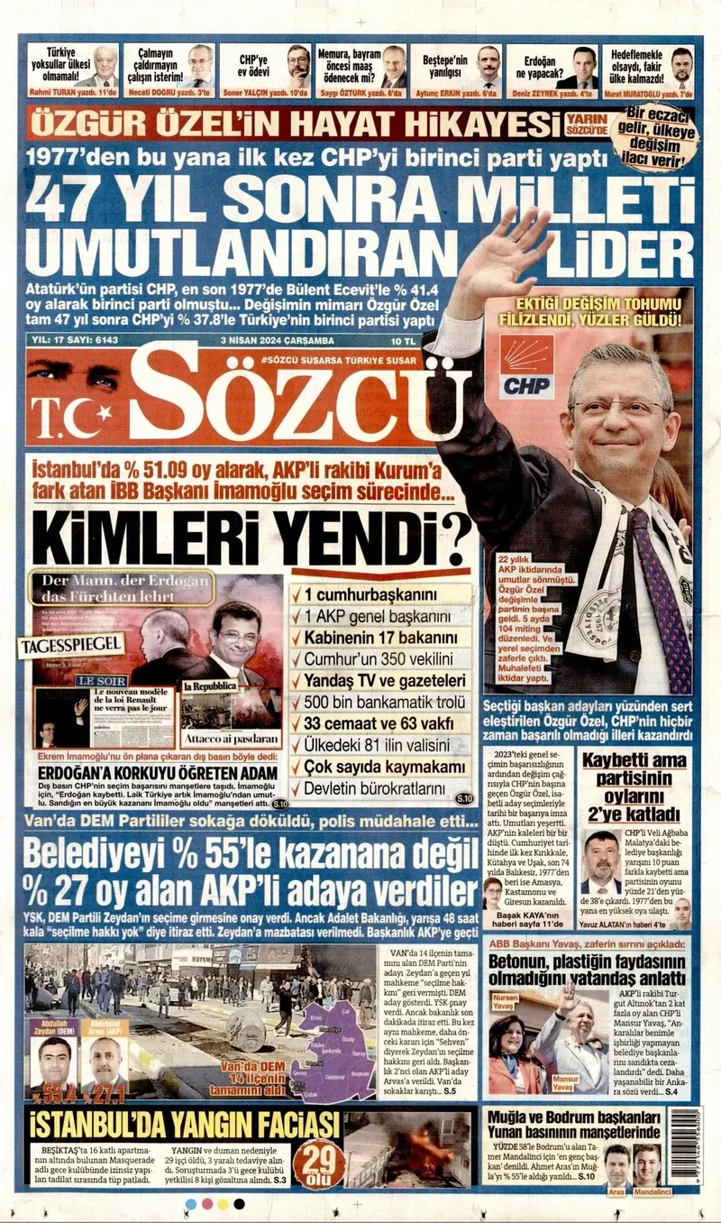 CHP entrikaları hızlı başladı: Özel ile İmamoğlu arasındaki soğuk savaş manşete taşındı!-4