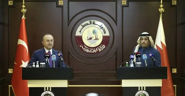 Türkiye ile Katar arasında kritik görüşme! Dışişleri Bakanı Çavuşoğlu’ndan dikkat çeken açıklama