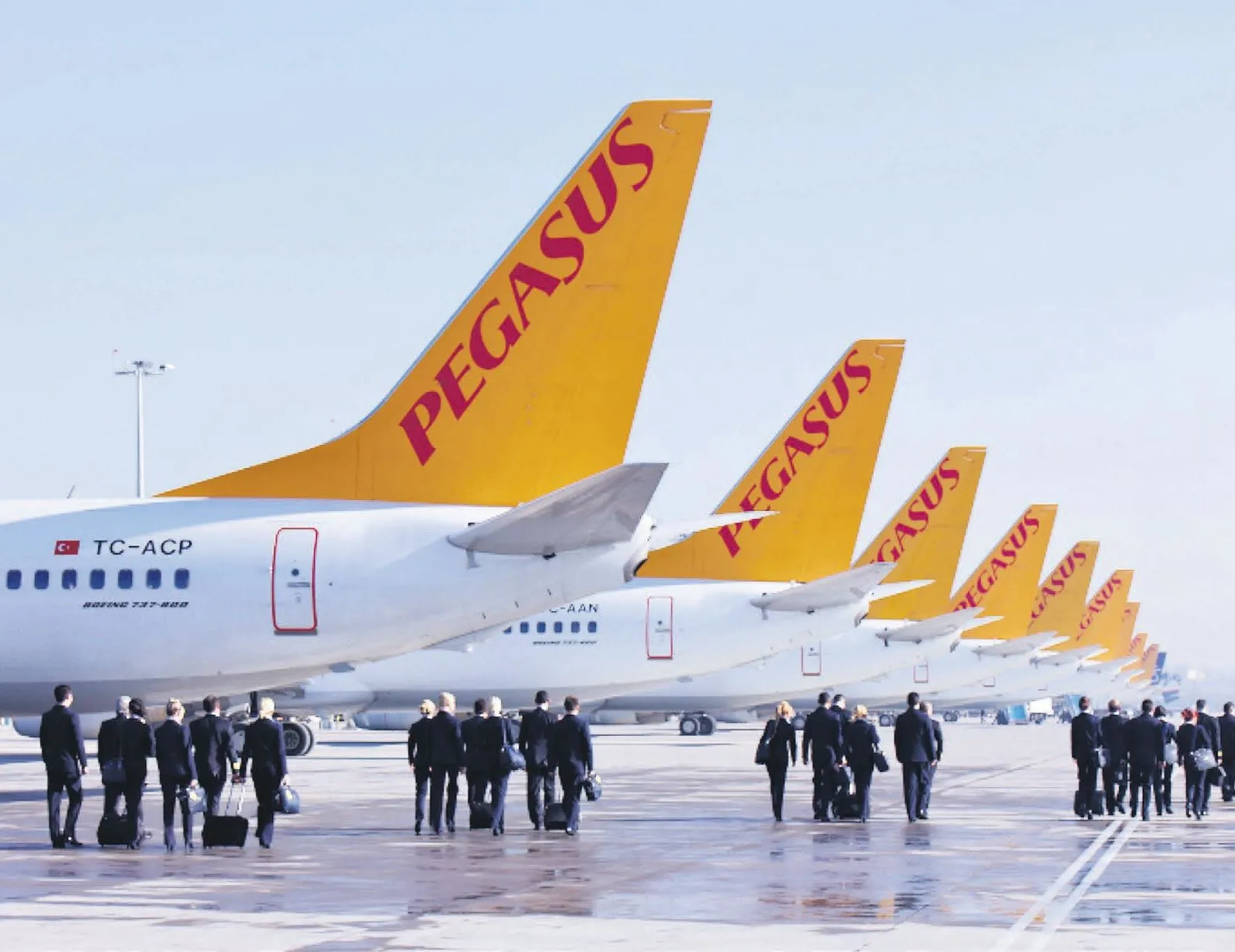 Uçaklar ameliyathane gibi steril