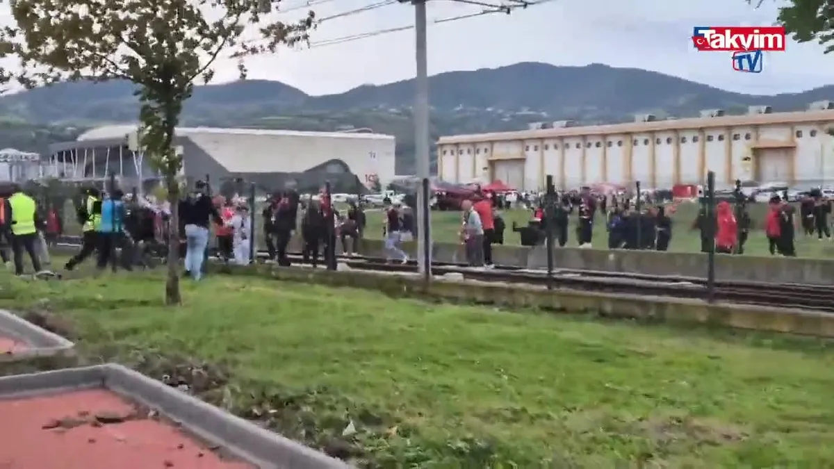 Samsunspor - Fenerbahçe maçı öncesi kavga!