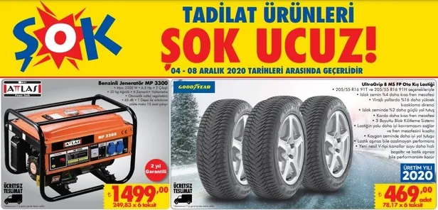 ŞOK aktüel ürünler kataloğu 4-8 Aralık 2020! ŞOK hafta sonu fırsatlarında neler var?-2