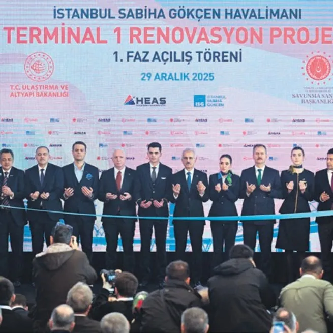 Yeni terminal binası açıldı