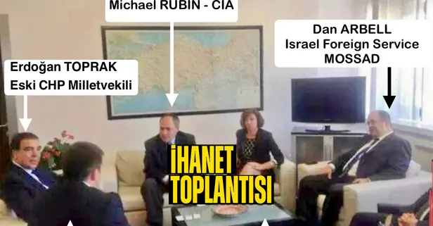 CHP Türkiye haritası önünde CIA ve MOSSAD'dan ne emir aldı? Ankara'daki küçük ofiste büyük ihanet: 15 Temmuz öncesi bir sır görüşme daha