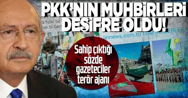 CHP’li Kılıçdaroğlu’nun sahip çıktığı sözde gazetecilerin TSK’nın faaliyetlerini PKK’ya bildirdiği ortaya çıktı!
