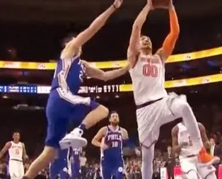 Kanter’e tokadı bastı, sosyal medyadan paylaştı!