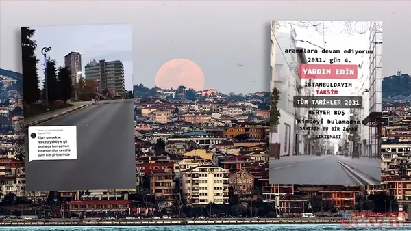 Zaman yolcusu bu kez İstanbul'dan çıktı! Takvimler 2031'i gösteriyor dedi paylaştıkları akıl tutulması yaşattı: Boş sokaklar caddeler... - 1