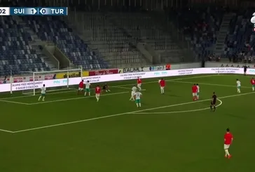 GOL | İsviçre 2-0 Türkiye