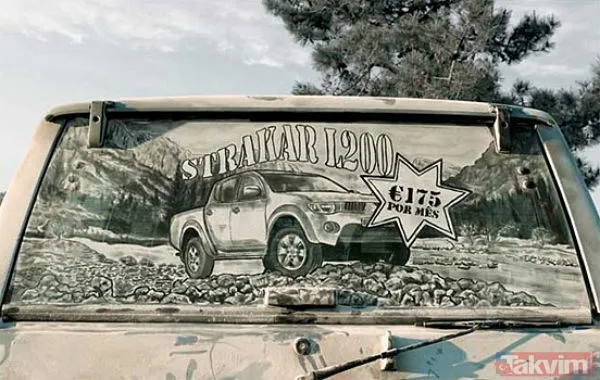 Kirli arabalardan sanat eserleri ortaya çıkarıyor - 23