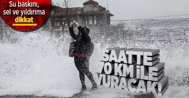 Rüzgar saatte 40-70 kilometreye ulaşacak! Meteoroloji’den kuvvetli yağış uyarısı: Pus, sis, buzlanma ve dona dikkat