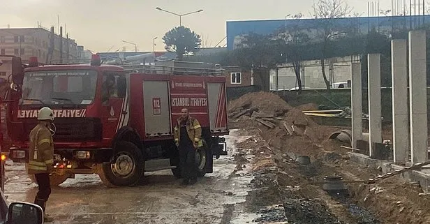 Tuzla’da istinat duvarı çöktü! Bir işçi altında kaldı