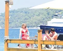 Nezir Çınarlı’dan sevgilisi Hayal Köseoğlu’na: Gülümse çekiyorum