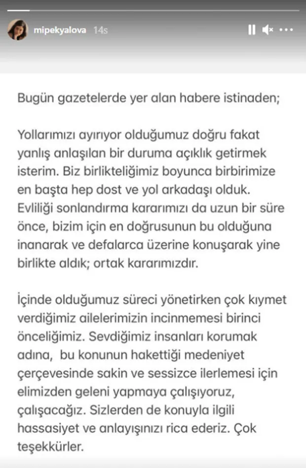 Bir Zamanlar Çukurova'nın Müjgan'ı Melike İpek Yalova kara haberi kendi ağzıyla doğruladı! Melike İpek Yalova eşinden ayrılıyor-5