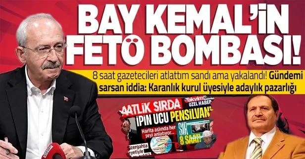Bomba iddia: CHP Genel Başkanı Kemal Kılıçdaroğlu’nun ABD’deki 8 saatlik sırrından FETÖ çıktı! Bay Kemal’e aday olma mı dendi?