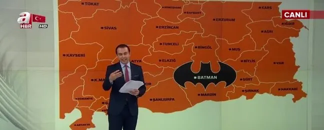 Haritada Batman Kampanyasi Videosunu Izle Takvim Tv