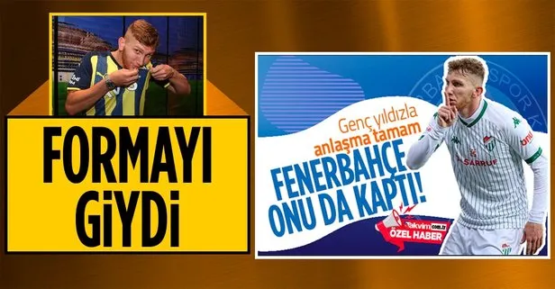Son dakika transfer haberleri: Fenerbahçe, genç futbolcu Burak Kapacak ile 5 yıllık anlaşma imzaladı!