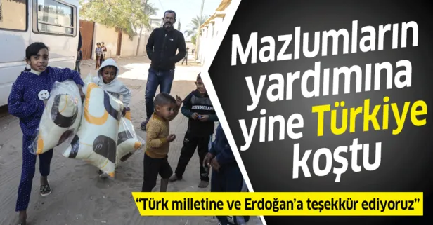 TİKA'dan Filistinli 1100 aileye yardım
