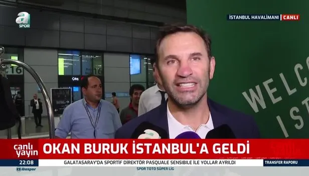 Okan Buruk İstanbul’a geldi