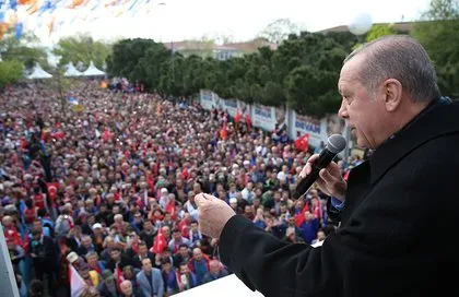 Cumhurbaşkanı Erdoğan’ın İstanbul programından ilginç kareler