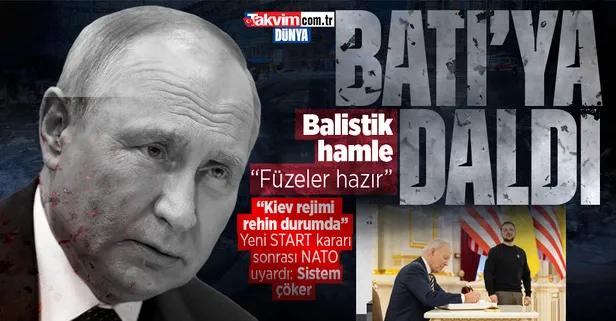 Rusya Devlet Başkanı Vladimir Putin'den Batı'ya peş peşe salvolar: Savaşı onlar başlattı! Flaş Yeni START kararı: Füzeler hazır