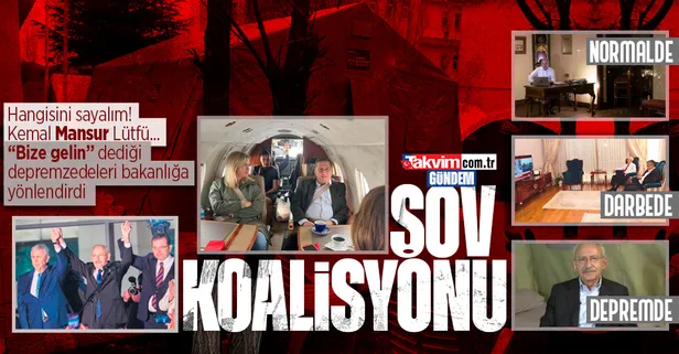 Şov koalisyonu! Mansur Yavaş'ın 'Bize gelin' dediği depremzedeleri bakanlığa yönlendirdiği ortaya çıktı! Çadır ve VIP uçak...
