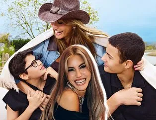 9 odalı evinde 2 oğluyla yaşıyor! Çağla Şıkel’in evi olay oldu