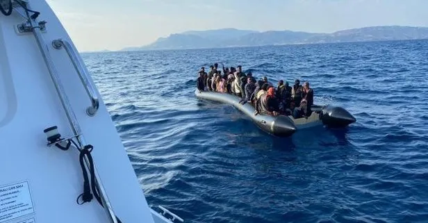 İzmir’in Karaburun, Dikili ve Çeşme açıklarında 136 düzensiz göçmen kurtarıldı