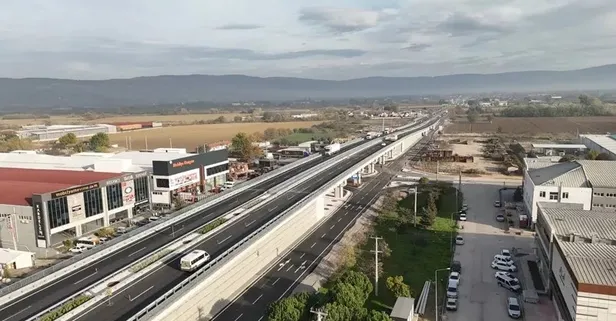 Bursa'da trafiği kilitleyen düğüm çözülüyor