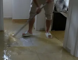 Güngören’de İSKİ çalışması sonrası vatandaşın evini su bastı!