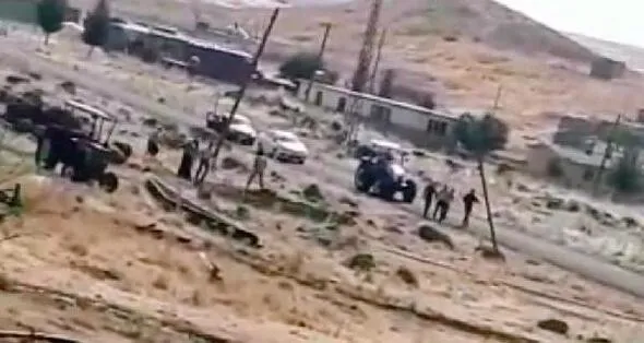 Son dakika: Siverek'te 4 kişinin öldüğü çatışma anı ortaya çıktı!-4