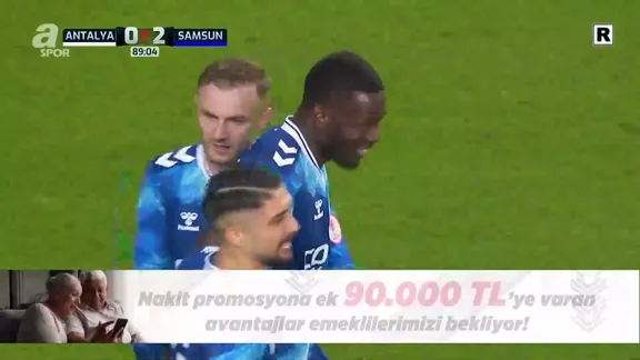 GOL |  Hesap.com Antalyaspor 0-2 Samsunspor
