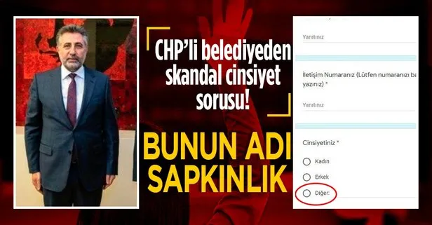 CHP’li Bayraklı Belediyesi’nden cinsiyet skandalı! Öğrencilerine üç seçenek: Erkek, kadın, diğer!