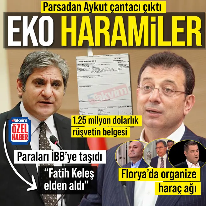 İDDİANAME | Ekosistem haramı kurumsallaştırdı! Parsadan Aykut 1.25 milyon dolarlık rüşvetin kuryesi çıktı: Floryada organize haraç ağı