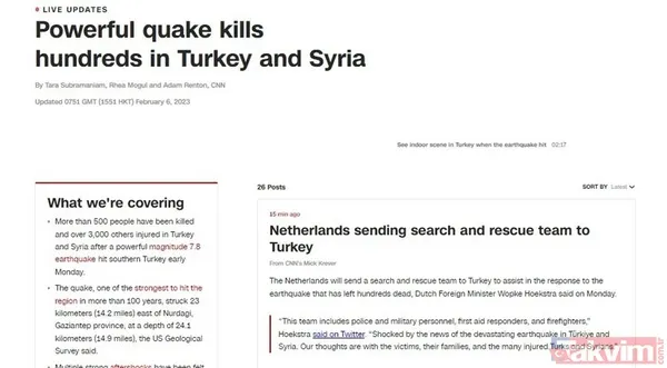Kahramanmaraş Pazarcık'ta 7,7 büyüklüğünde deprem! Dünya basınında ilk manşet! 16 ülkenin sallandığı deprem hakkında şok harita - 23
