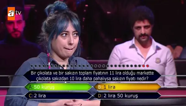 Kim Milyoner Olmak İster 785. son bölüme damga vuran matematik sorusu!-4