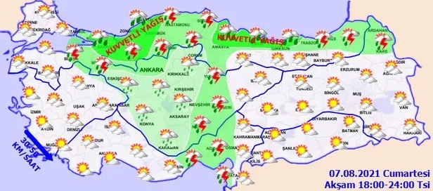 HAVA DURUMU | Meteorolojiden 4 il için sarı 7 il için turuncu kodlu uyarı! Antalya'da yağmur sevinci-9